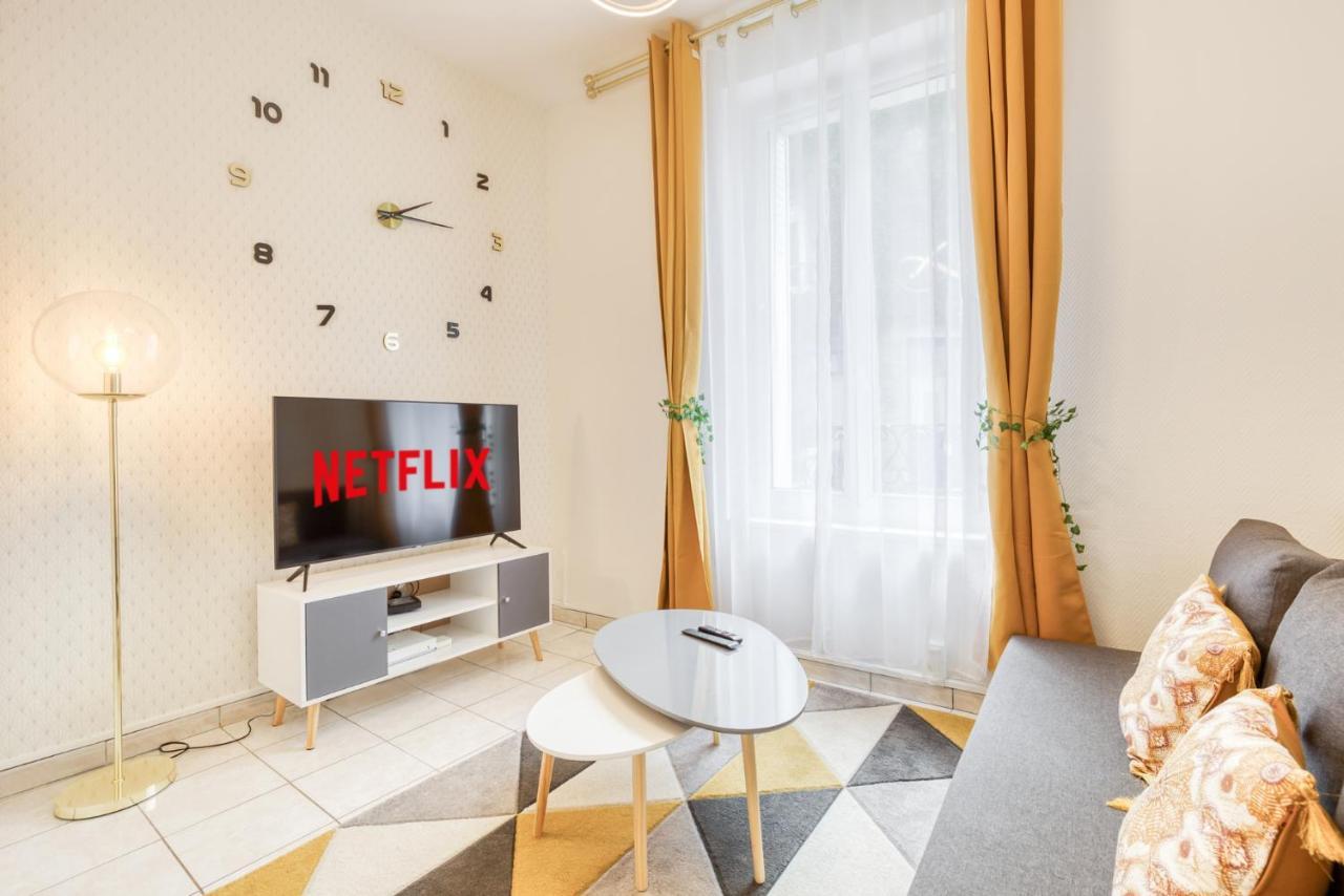 Apartamento Le Splendide, Studio Lumineux, Hypercentre, Aux Portes De Paris Villejuif Exterior foto